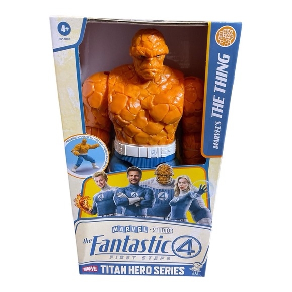 Marvel Studios Fantastic 4 First Steps - Titan Hero Series: The Thing 11" Figure - Picture 2 of 7